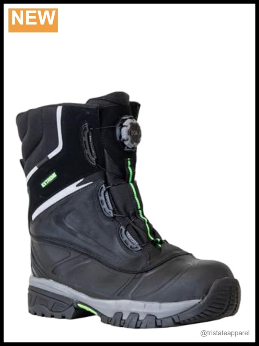 Insulated Composite Toe Work Boot Waterproof Slip-Resistant -100°F